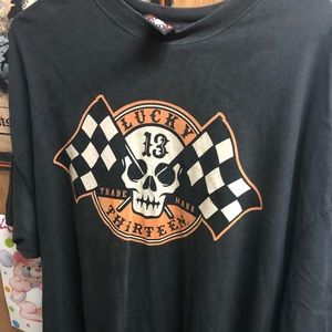 Men’s lucky 13 tshirt,size XXL
